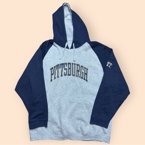 Vintage Pitt Panthers Y2K Hoodie Men’s XL Gray 2000s Pittsburgh Vtg